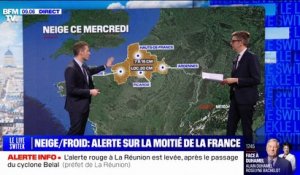 Entre 7 et 20 cm de neige attendus sur le nord du pays ce mercredi