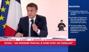 Emmanuel Macron : «Je suis totalement favorable à ce qu'on apprenne la Marseillaise au primaire»