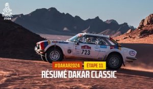 Résumé Dakar Classic - Étape 11 - #Dakar2024