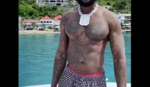 Gucci Mane Celebrates The New Year In St. Barts