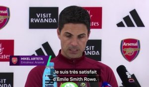 Arteta promet du temps de jeu à Emile Smith-Rowe