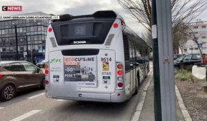 Bus visé par des tirs de carabine à plomb à Nantes