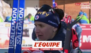 Julia Simon : «Le résultat est décevant» - Biathlon - CM - Anterselva