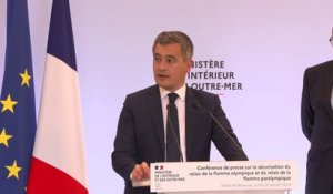 Jeux de Paris 2024: "45.000 personnes seront mobilisées au ministère de l'Intérieur" assure Gérald Darmanin