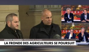 Arnaud Rousseau : «Beaucoup d’agriculteurs [...] ont l’impression de faire une alimentation de qualité, de servir la France et pourtant, ce qui leur est renvoyé, ce n’est pas cela»