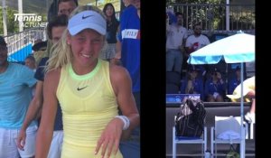 Open d'Australie 2024 - Ksenia Efremova, 14 ans, s'éclate et en quarts de premier Grand Chelem Junior