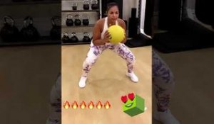 Ashanti’s Workout Goals Have Her Looking Fit At 40 #shorts