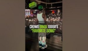 Crowd Sings Toosii's "Favorite Song"