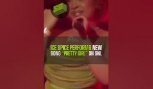 Ice Spice Performs New Song “Pretty Girl” On SNL