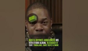 Busta Rhymes Announces His 10th Studio Album, 'Blockbusta' Feat. Timbaland, Swizz Beatz & More