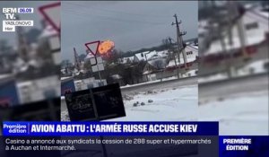 Moscou accuse Kiev d'avoir abattu un avion transportant des prisonniers ukrainiens