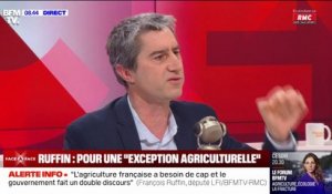 Colère des agriculteurs: François Ruffin souhaite une "exception agriculturelle"
