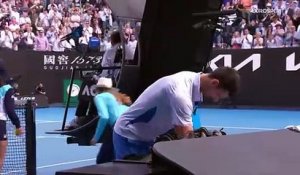 Un sourire qui veut tout dire : la balle de match de Sinner face à Djokovic
