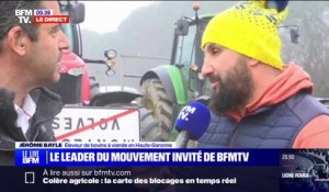 "J'espère qu'il viendra": Jérôme Bayle, figure de la mobilisation agricole, sur la venue de Gabriel Attal en Haute-Garonne