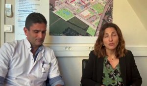 Nouvel Hôpital de Salon : Hélène Sabatier et Amine Bouayed