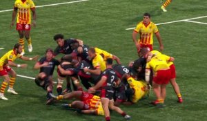 TOP 14 - Essai de Liam ALLEN (LOU) - LOU Rugby - USA Perpignan