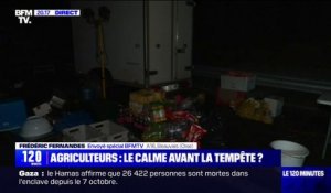 À Beauvais, des bénévoles apportent des denrées aux agriculteurs mobilisés