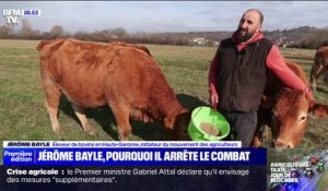 Colère agricole: pourquoi Jérôme Bayle, figure de la révolte, arrête le combat