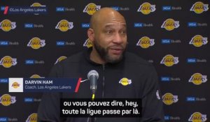 Lakers - Ham : “Nous devons nous regarder dans le miroir et faire preuve de courage”