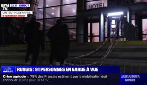 Intrusion à Rungis: des députés de la France insoumise au commissariat de Créteil en soutien aux agriculteurs placés en garde à vue