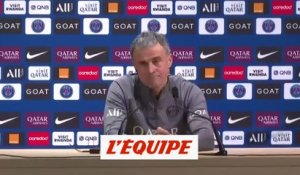 Luis Enrique : « Une arrivée ? Honnêtement, je ne pense pas » - Foot - L1 - PSG