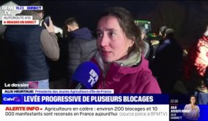 "Nous allons repartir demain matin": Les agriculteurs s'apprêtent à quitter l'autoroute A10, mais souhaitent continuer de se mobiliser "sous d'autres formes"