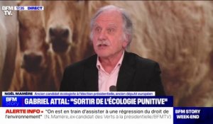 Noël Mamère (ancien député européen écologiste): "La FNSEA a un rôle majeur dans cette crise parce qu'elle cogère la politique agricole de notre pays avec l'État depuis les années 50"