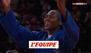 La victoire de Clarisse Agbégnénou en -63kg (F) - Judo - Paris Grand Slam