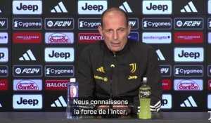 Juventus - Allegri : "L'Inter reste le favori"