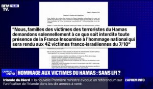 Hommage national aux victimes françaises du Hamas: 5 familles demandent "à ce que soit interdite toute présence" de LFI à la cérémonie