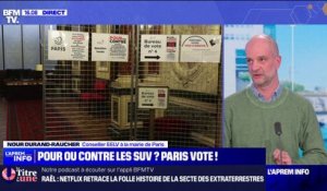 Votation contre les SUV à Paris: "Notre but premier est de libérer la ville de la pollution", affirme Nour Durand-Raucher (EELV)