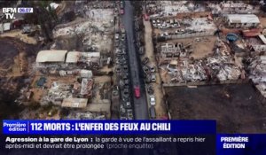 Incendies au Chili: le bilan monte à 112 morts, des centaines de personnes encore portées disparues