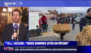Crise agricole: "La sortie médiatique de Michel-Édouard Leclerc n'est pas à la hauteur", regrette David Amiel, député Renaissance