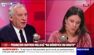 Affaire des assistants parlementaires du MoDem: "J'ai très souvent pensé que nous n'avions pas la moindre chance", confesse François Bayrou