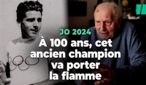 Pour ses 100 ans, cet ancien champion olympique revient sur ses Jeux avant de porter la flamme