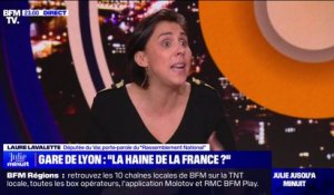 Attaque à la Gare de Lyon: "Il y avait tout a priori dans cette histoire pour que le parquet antiterroriste se saisisse", estime Laure Lavalette (RN)