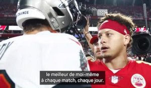 Super Bowl LVIII - Mahomes : “J'espère qu'à la fin de ma carrière, je pourrai dire que je suis proche de Tom Brady”