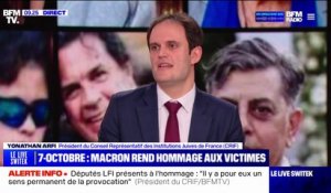 Yonathan Arfi (Crif): "Je suis frappé d'une chose, c'est à quel point les Français sous-estiment le nombre de Français morts" le 7 octobre