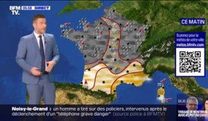 De la pluie sur une grande partie du nord du pays ce jeudi, les températures toujours douces