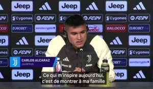 Juventus - Alcaraz : “Quand j'étais enfant, j'ai toujours aimé regarder Cristiano Ronaldo”