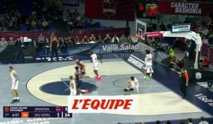 Les vingt passes décisives de Miller-McIntyre contre l'Asvel - Basket - Euroligue (H) - Vitoria