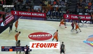 Le résumé de Valence - Olympiakos  - Basket - Euroligue (H)