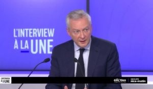 Bruno Le Maire : "Les factures de gaz resteront stables"
