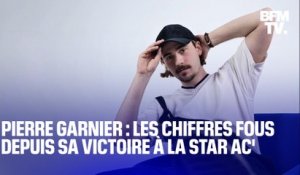 Pierre Garnier: les chiffres fous depuis sa victoire à la Star Academy