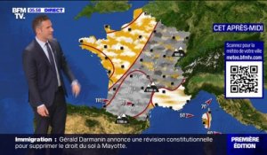 Des averses attendues sur une bonne partie du pays ce lundi