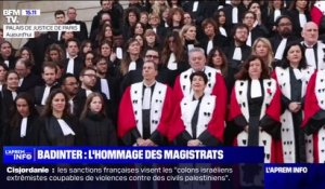 Mort de Robert Badinter: l'hommage des magistrats et des avocats au Palais de Justice de Paris