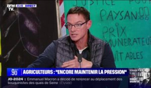 Cyrille Milard (président de la FNSEA Seine-et-Marne): "Le Salon de l'agriculture sera décisif. Il ne faut pas s'attendre à ce qu'on soit gentils avec les membres du gouvernement"