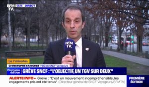 Christophe Fanichet (PDG de SNCF Voyageurs): "Il y aura des TGV sur tout le territoire (...) mais nous donnons la priorité à la neige"