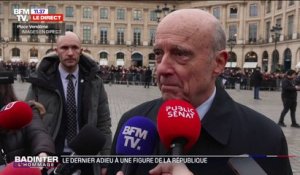 Alain Juppé, sur Robert Badinter: "Il se battait avec une formidable énergie" pour les valeurs démocratiques