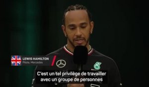Mercedes - Hamilton : "C'est très surréaliste d'être ici, étant donné que je suis arrivé en 2013"